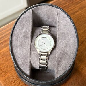 Citizen Silver Women's Watch with Eco-Drive